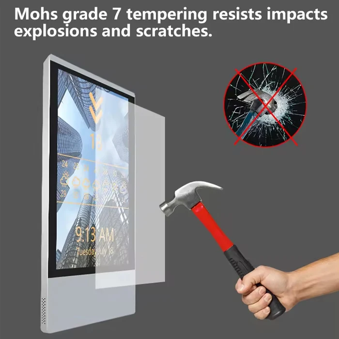 Anti-theft Elevator Elevator Lcd Video Multimedia Display Screen Indoor Custom SDK Shopping Mall Advertising Touch Screen Kiosk