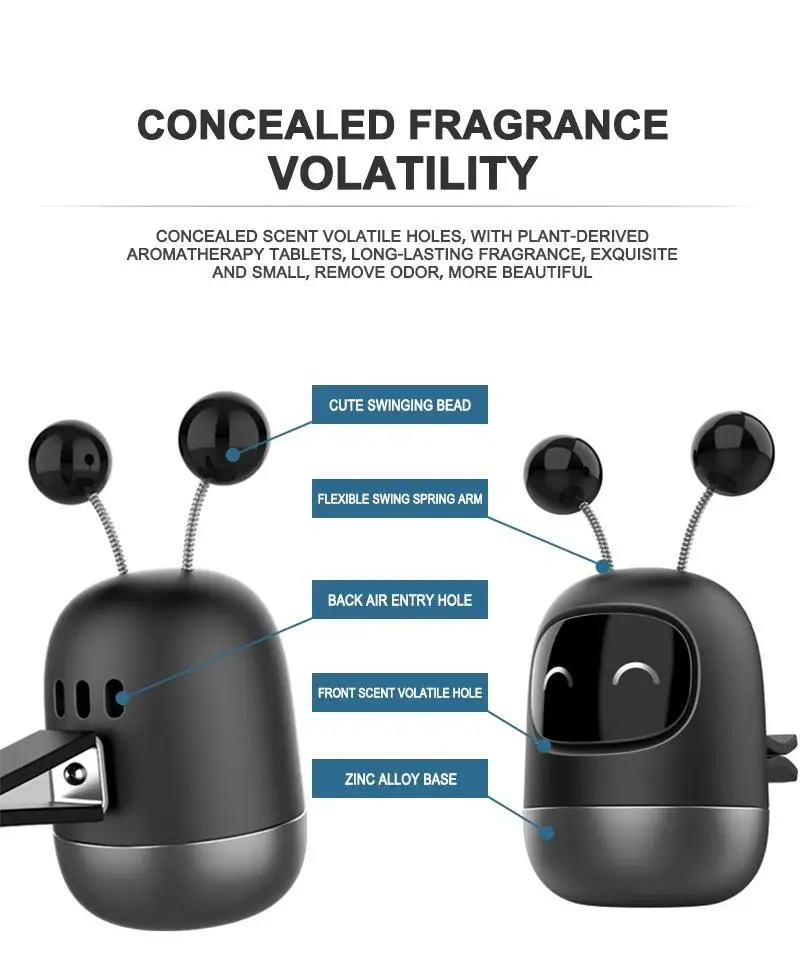 Car Air Vent Outlet  Air Freshener Fragrance Perfume Spray Diffuser Aroma Car Solid fragrance car air outlet aroma diffuser