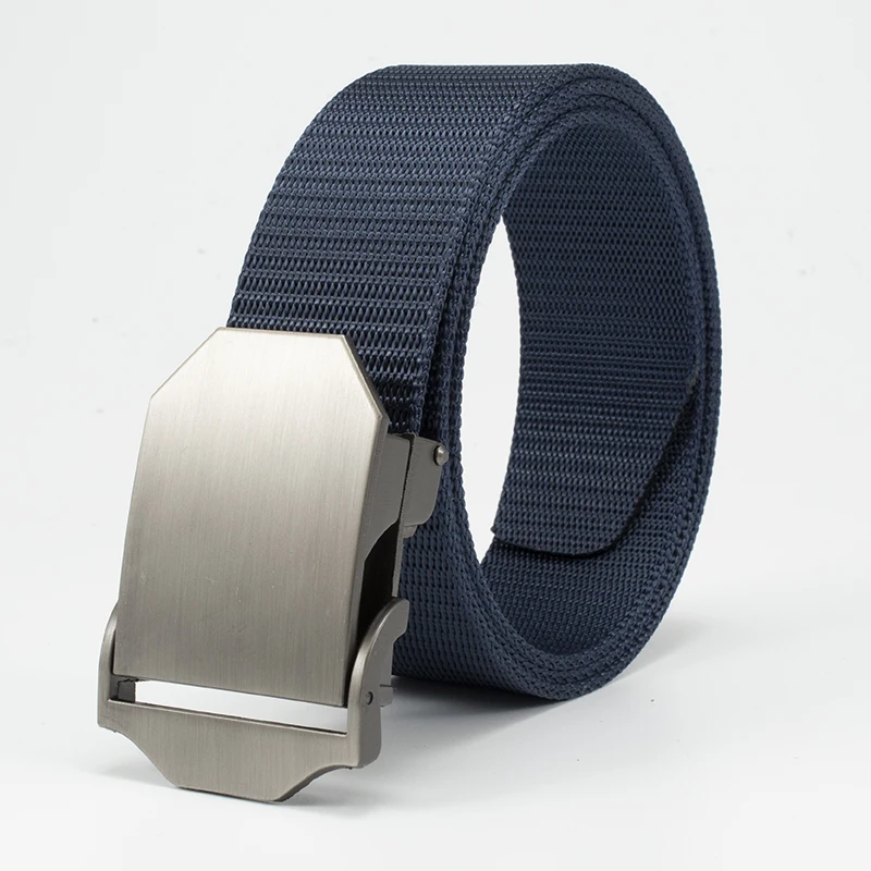 Custom logo Canvas Metal Buckle Nylon Belt High Quality Nylon 8260 Tactical Canvas Military Belt