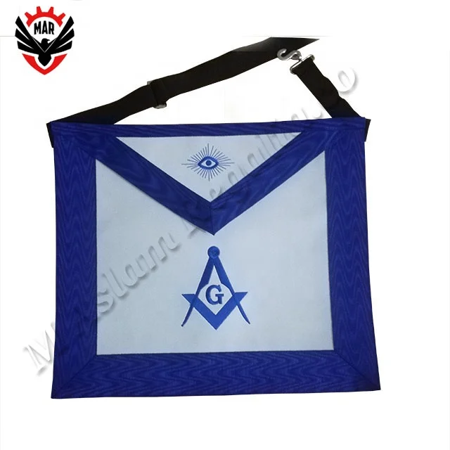 Provincial Craft Undress Lambskin  Apron with hand embroidered T levels