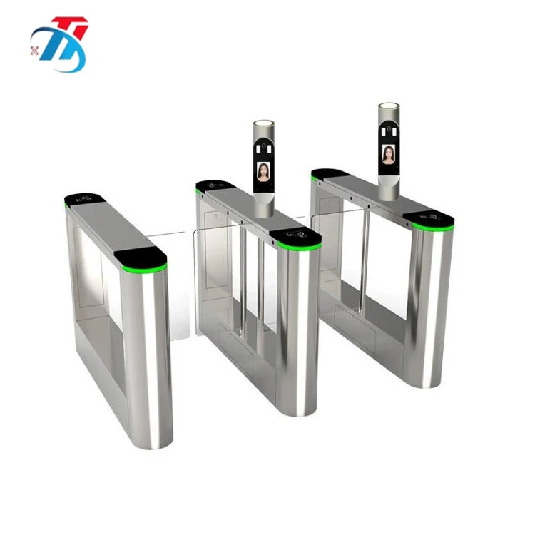 Rfid intelligent channel swing gate entrance and exit rotary swing gate community access control system