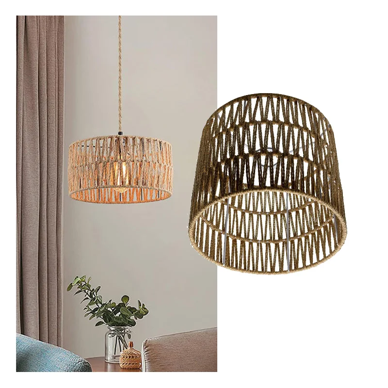 Antique wicker lamps shades floor lamps table pendant ceiling light lamp shades