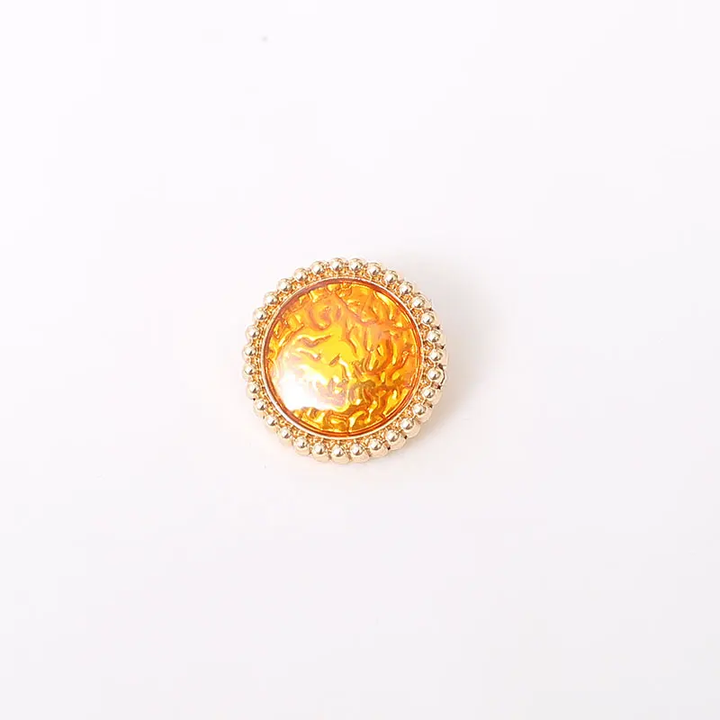 Premium Beaded Buttons Golden Bee Buttons for Crafting and Sewing Elegant Decorative Buttons for DIY Projects