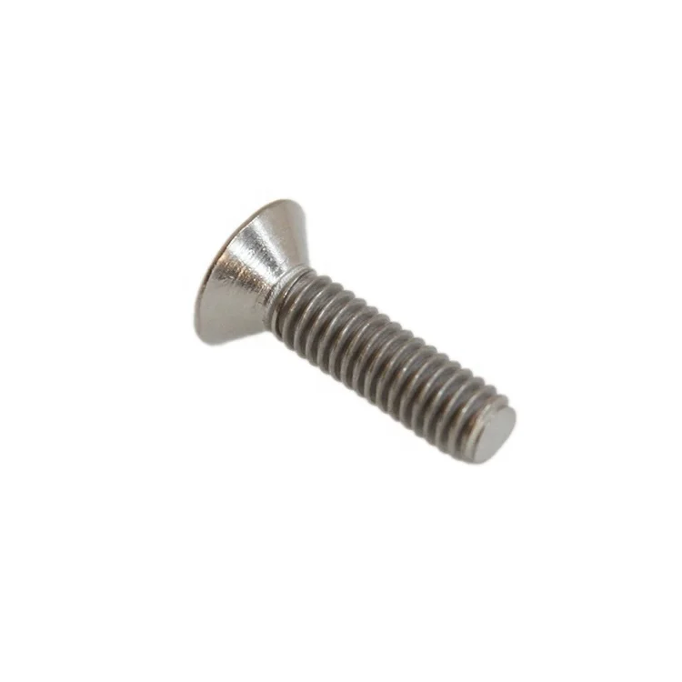 Rust resistant JIS B1111 JMF M3x15 cross recessed countersunk flat head GR1 GR2 titanium bolts screws for industry