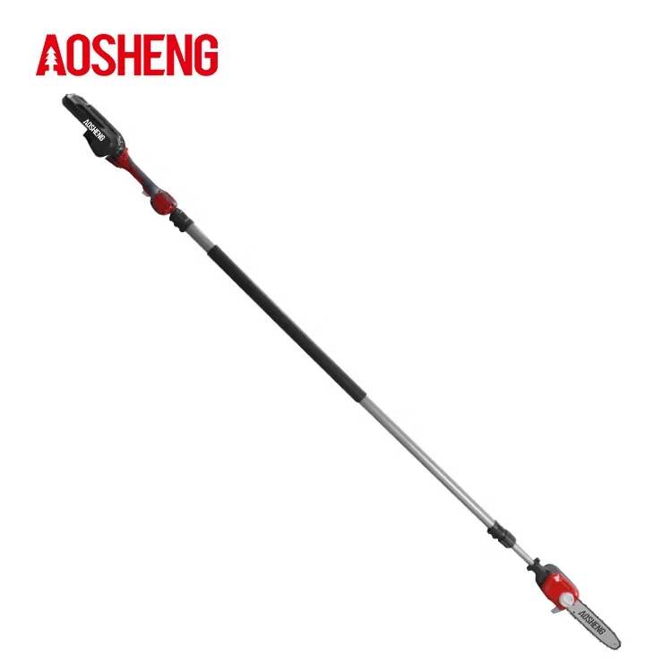 AOSHENG 40V Professional Cordless Pole Chain Saw 4m Retractable Lithium Pole Saw