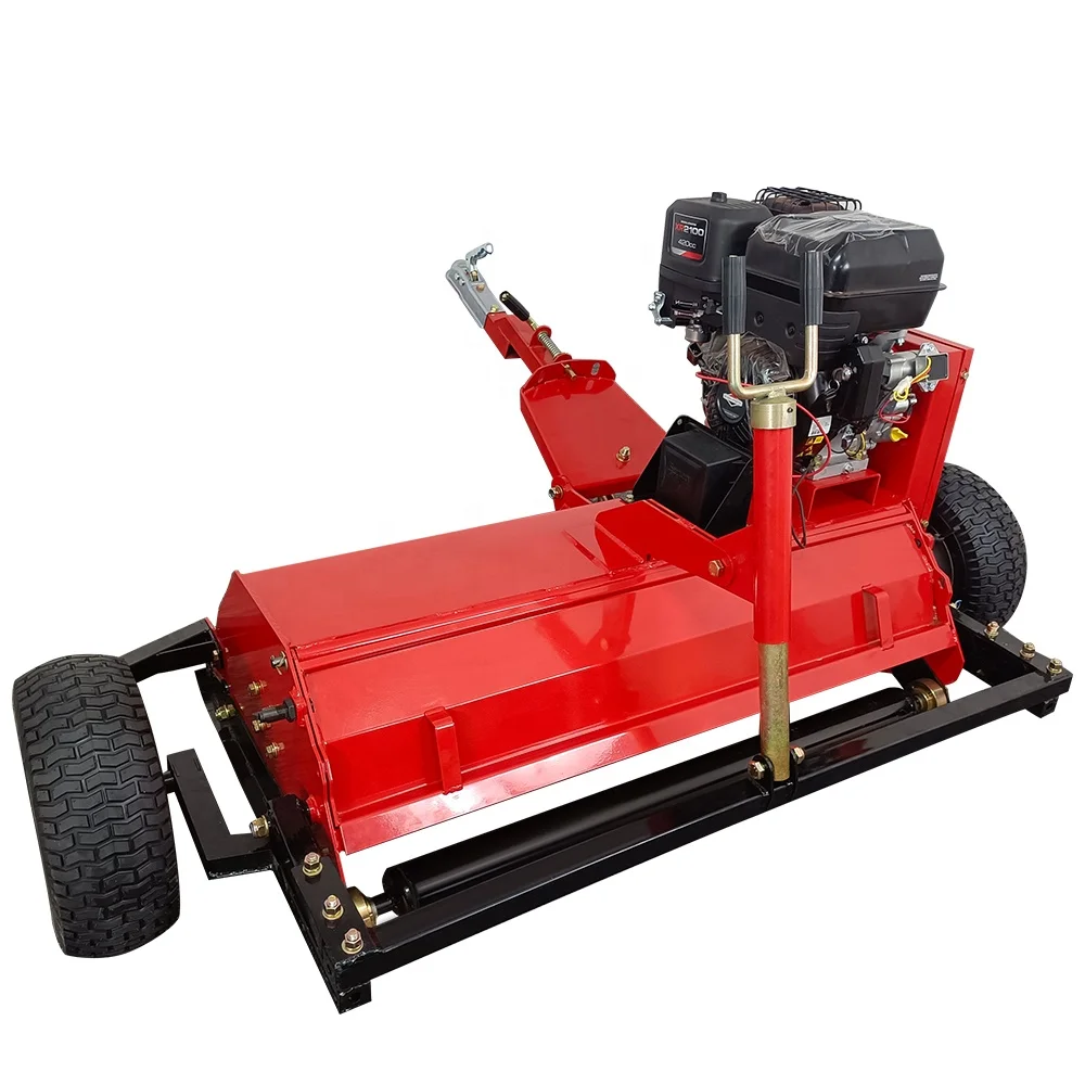 15HP Gasoline Engine ATV Garden Mulcher Quad Towable Flail Lawn Mower