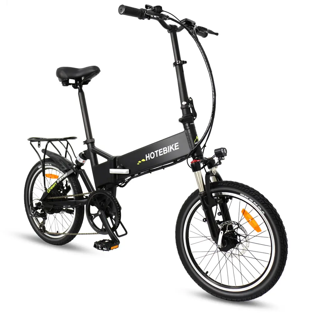Electric folding bike 20 inch ebike with rear suspension 36v 250w 350w