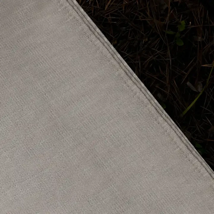 Customized Round Hot Sale Outdoor Lawn & Deck Protector Fireproof Grill Fiberglass Camping BBQ floor mat