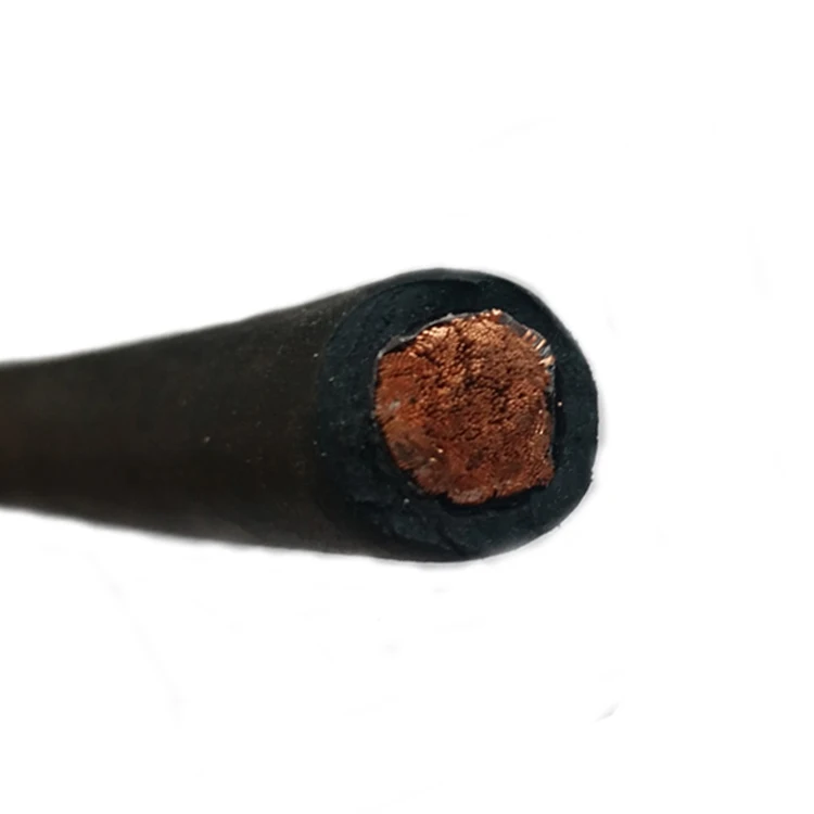 
16mm 50mm 70mm 95mm 120mm 150mm single copper core rubber sheathed welding cable 