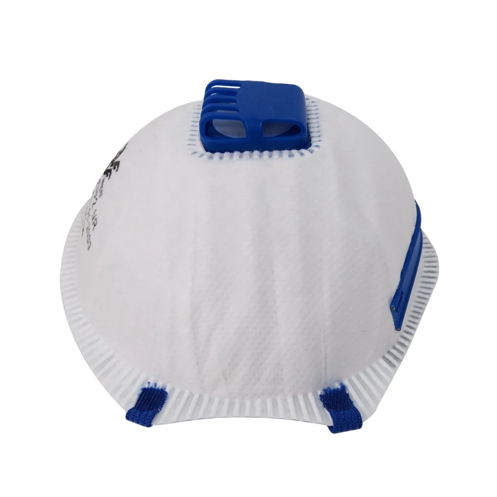 Newest Hot Sale CE FT-093 FFP2 NR Professional Melt-Blown Valved Filter Mask With Adjustable Nose Clip For Optimized Fit
