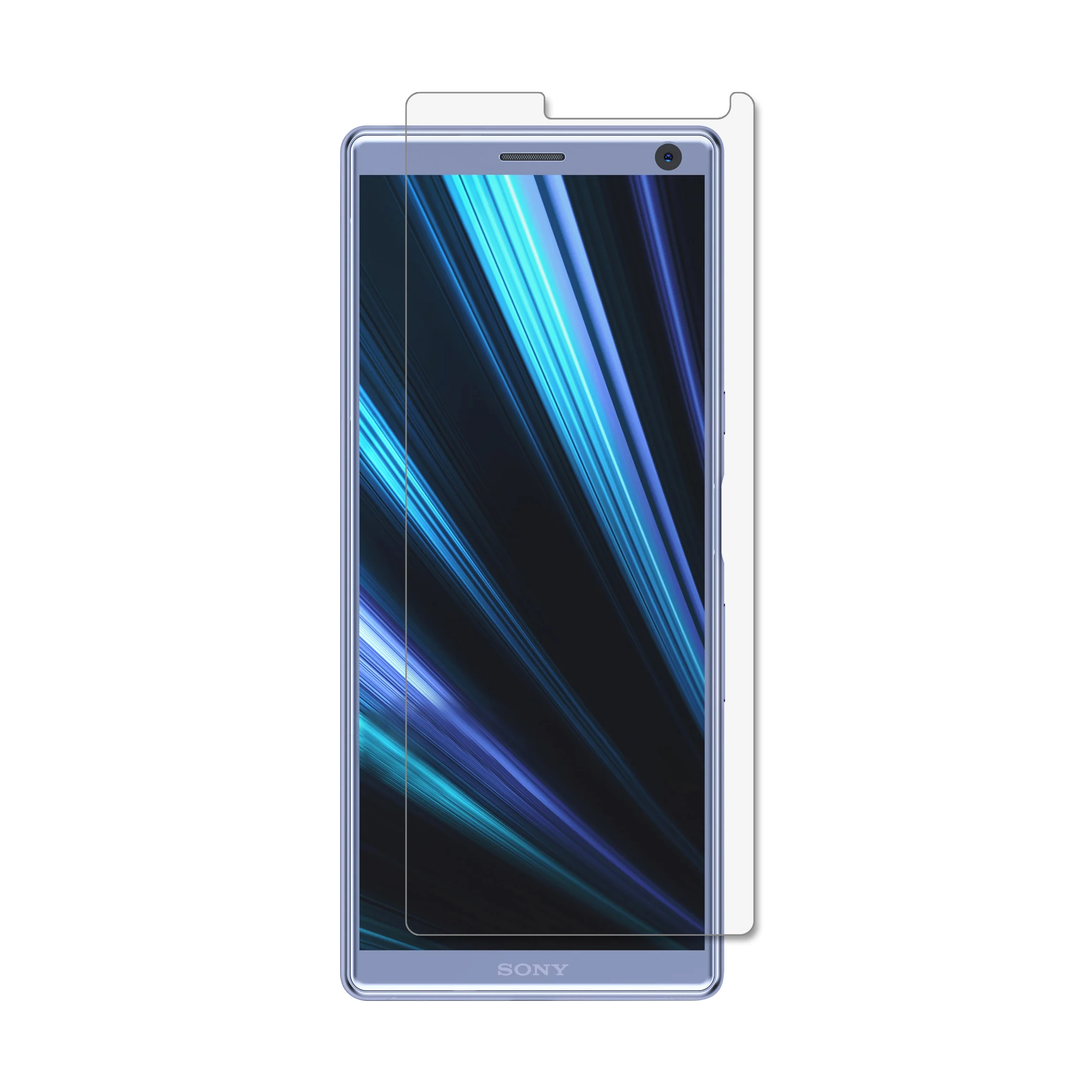 Производитель защитная пленка для экрана закаленное стекло 2.5D изогнутая HD прозрачная ПЭТ пленка протектор для Sony Xperia XA3