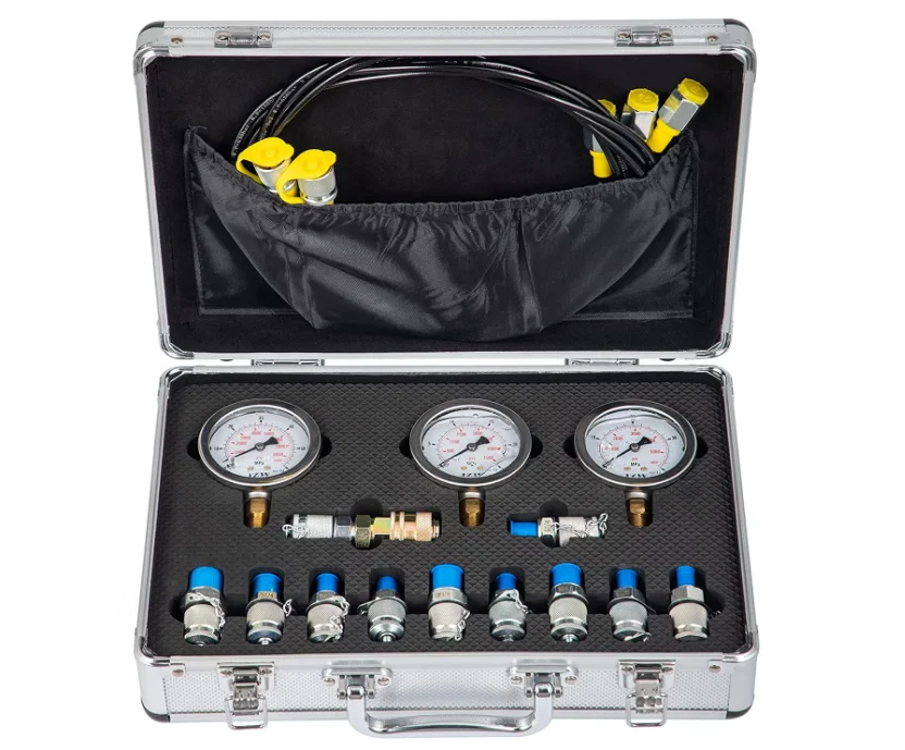Used for tractors high quality wide range of application hydraulic pressure test kit