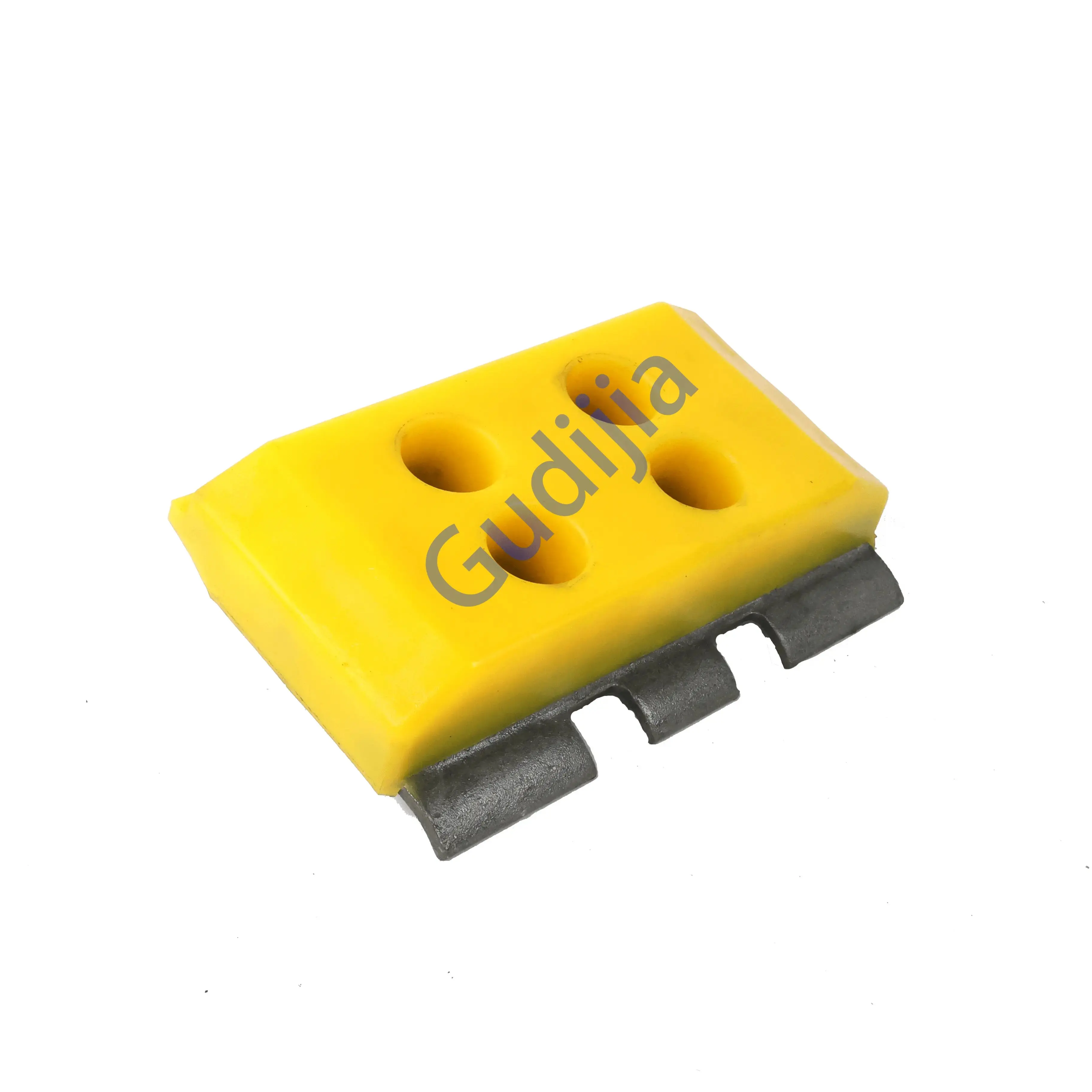 Split Yellow Polyurethane Track Plate for Milling Machine Machinery Parts