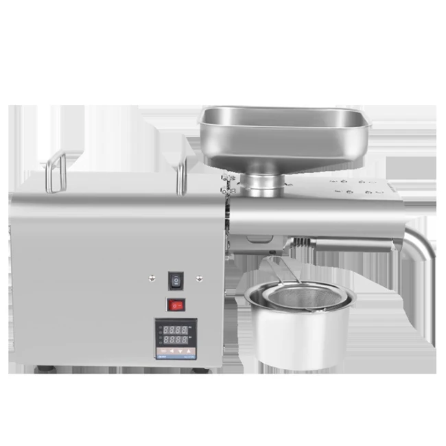 Stainless steel oil press household oil press commercial oil press temperature control wholesale export dedicated price