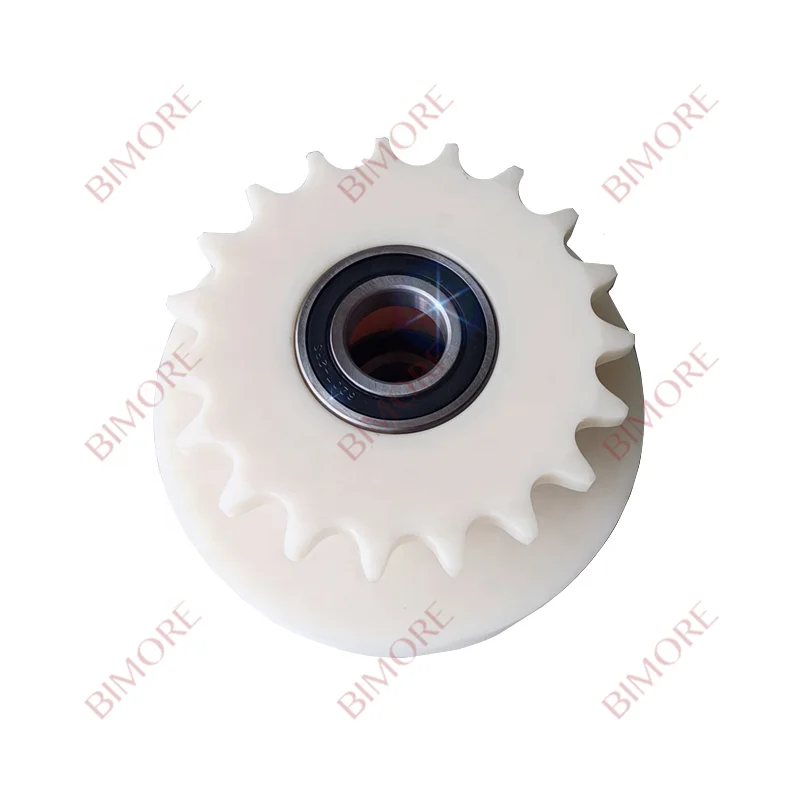 GO195JG Escalator Belt Roller for 506NCE 19 Teeth Nylon Sheave Drive Sprocket Escalator Spare Parts