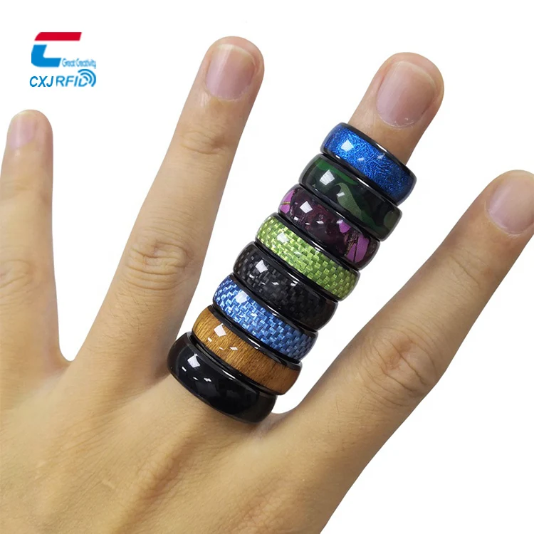 Ceramic RFID Smart Payment NFC Ring