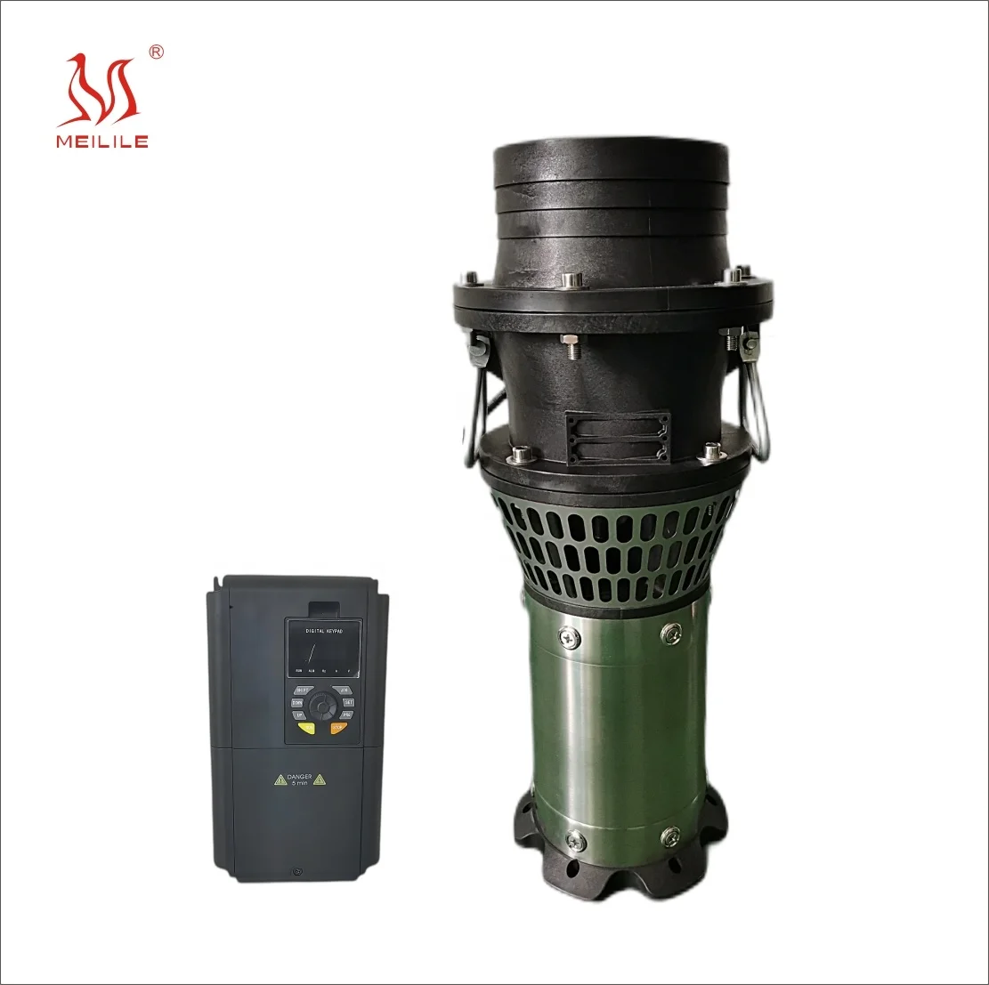 380V Permanent magnet variable frequency oil Immersion Pump Agricultural Irrigation Fountain inverter Submersible Pump