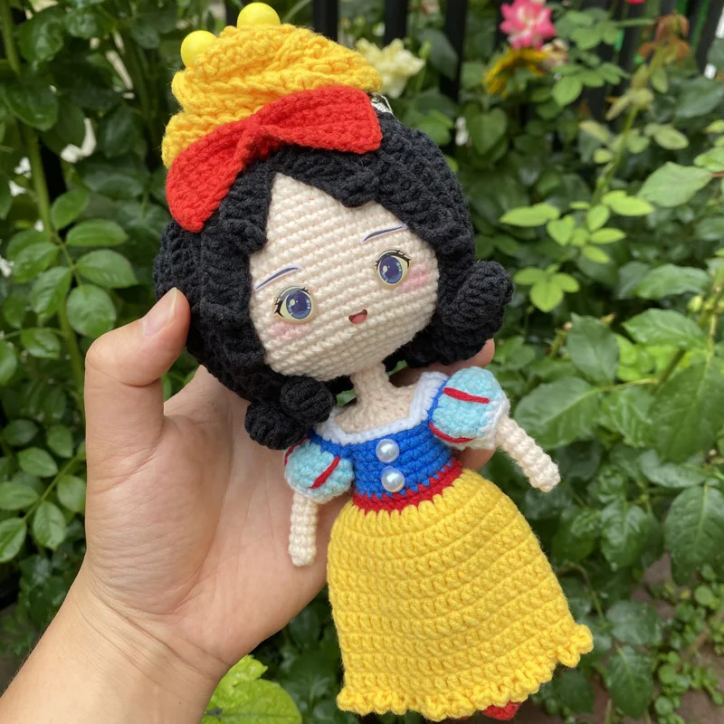 Crochet crossbody bag amigurumi princess wallet crochet princess purse bag crochet princess amigurumi handmade doll coin bag