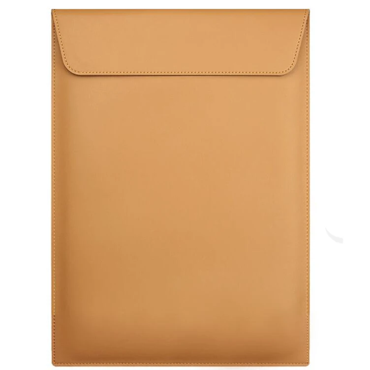 Custom PU vegan leather laptop mouch pouch bag for 11inches,12inches