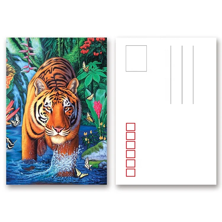 custom 4x6 inches 3d lenticular postcard wholesale &promotion souvenir gifts