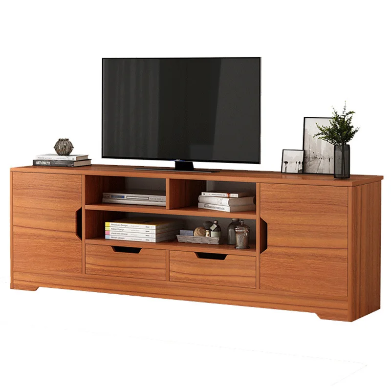 Modern minimalist living room bedroom small apartment simple Nordic TV cabinet coffee table combination set