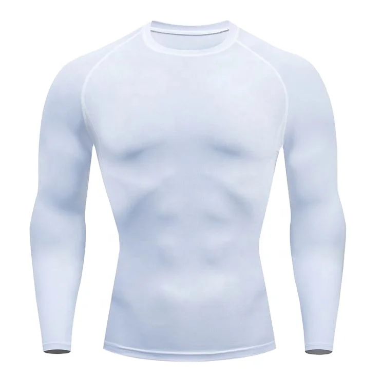 2021 Wholesale Men Sports Gym Fitness Compression Shirt