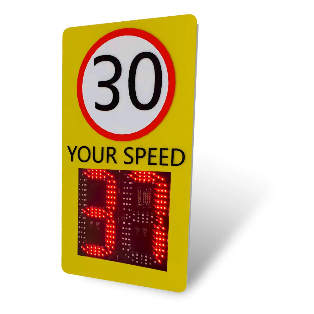 Customized Two Digits speed radar sign for sale high quality speed radar sign cost