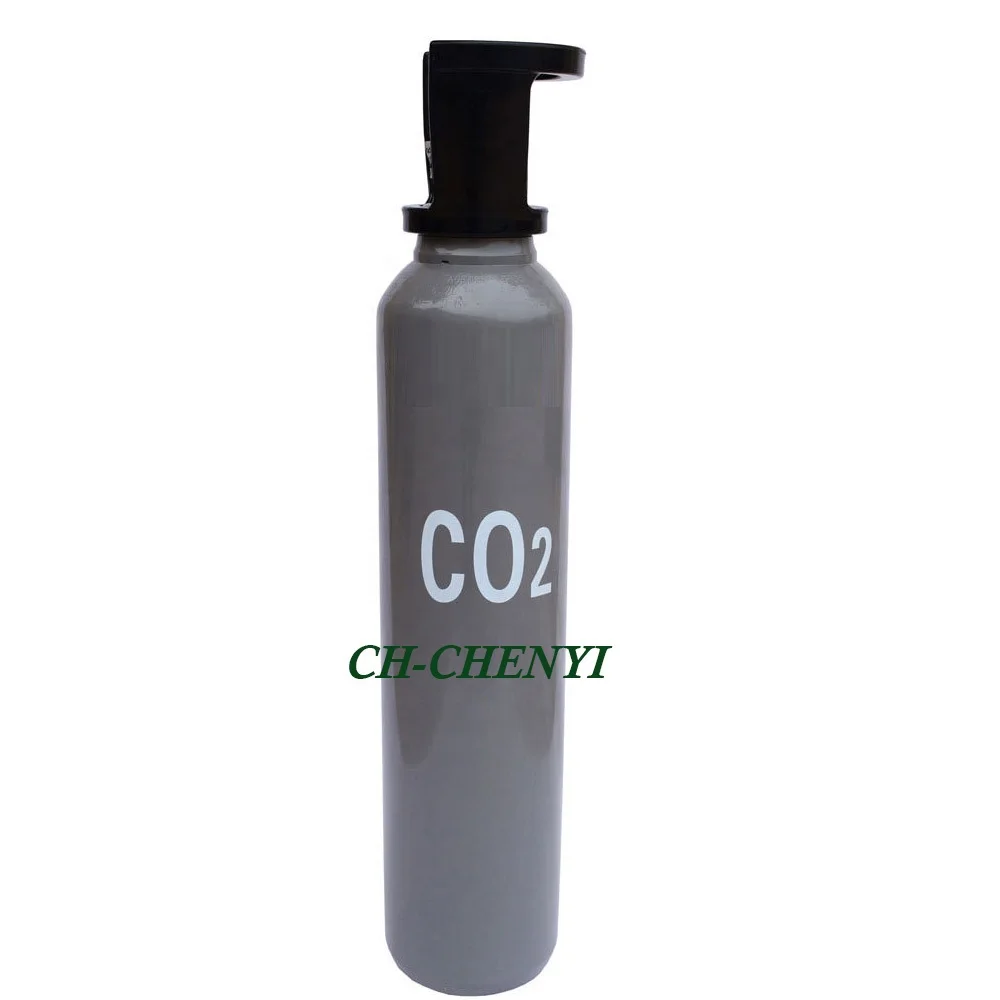 High quality 20oz w21.8 face side valve co2 tank for aquarium co2 system