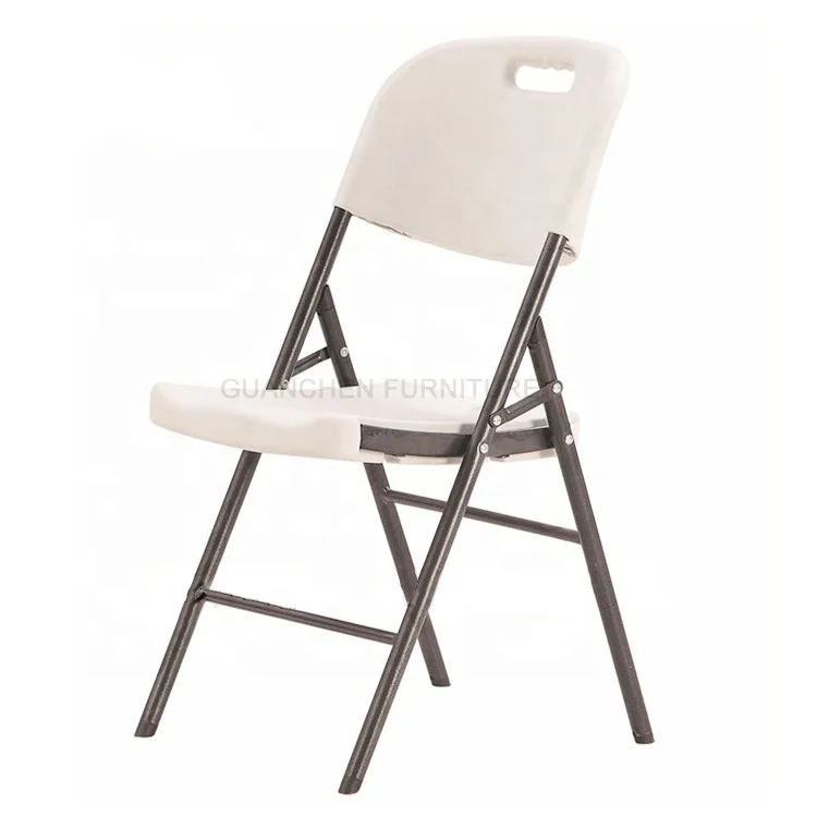 Outdoor HDPE folding plastic chair