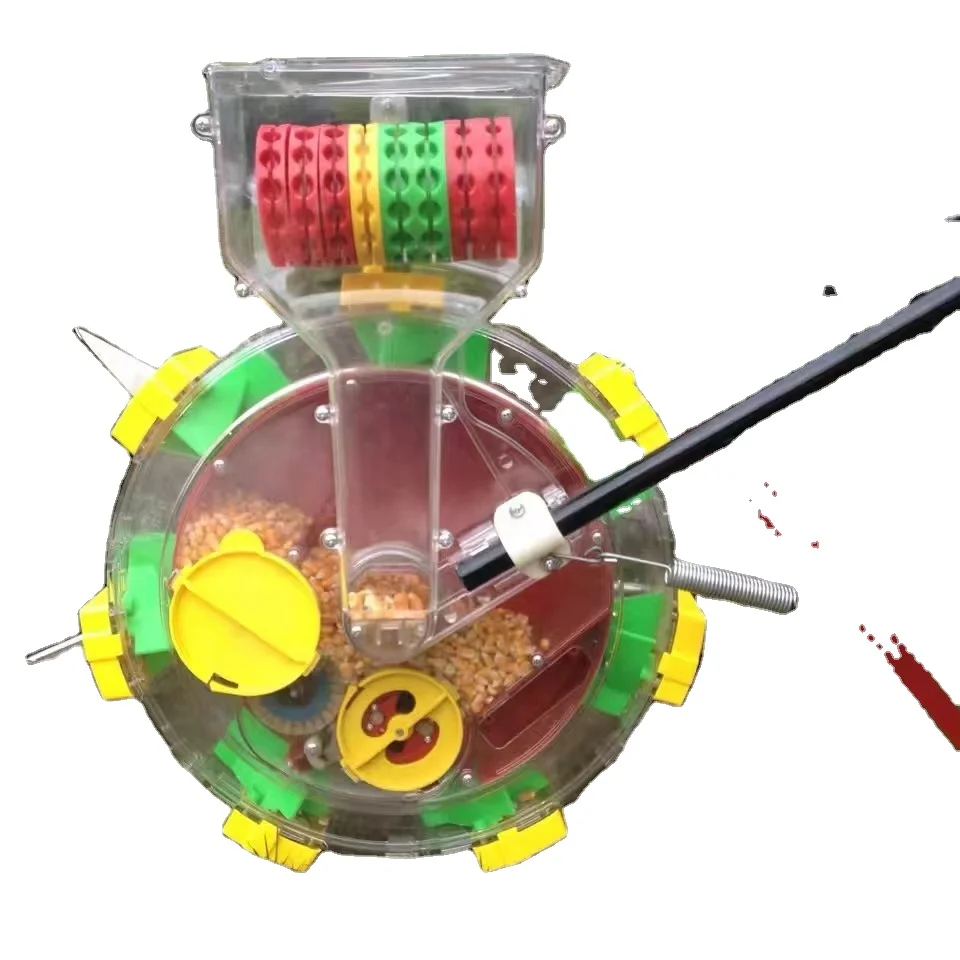 Agricultural Hand Pushed The Soybean Bean Coffee  Bean Automatic Seeder