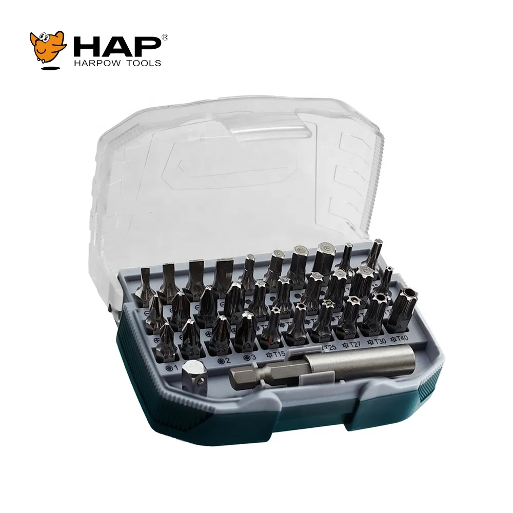 Tool Drill Bit Set 32PCS Stainless Steel Combination Screwdriver Bit Set for Repairing Work
