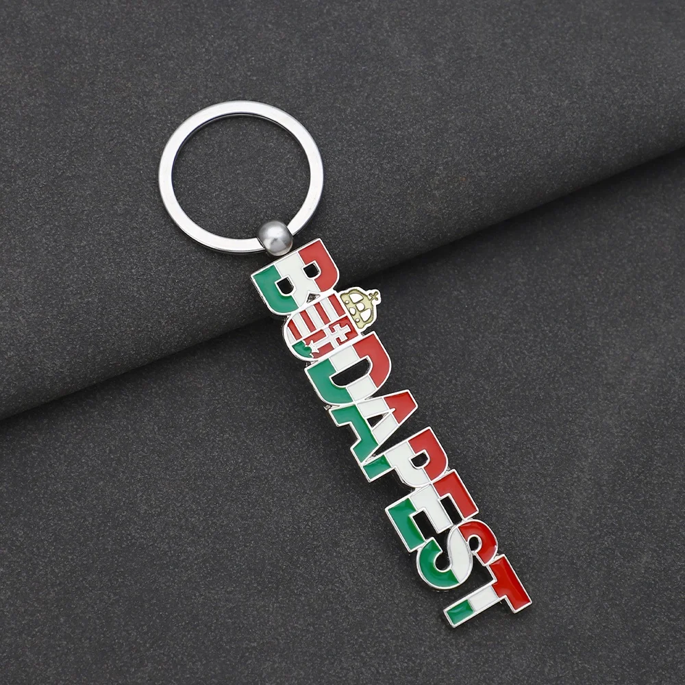 Manufacture Custom Frog Ladybug Metal Enamel Keychain Key Chain With Diamond Star