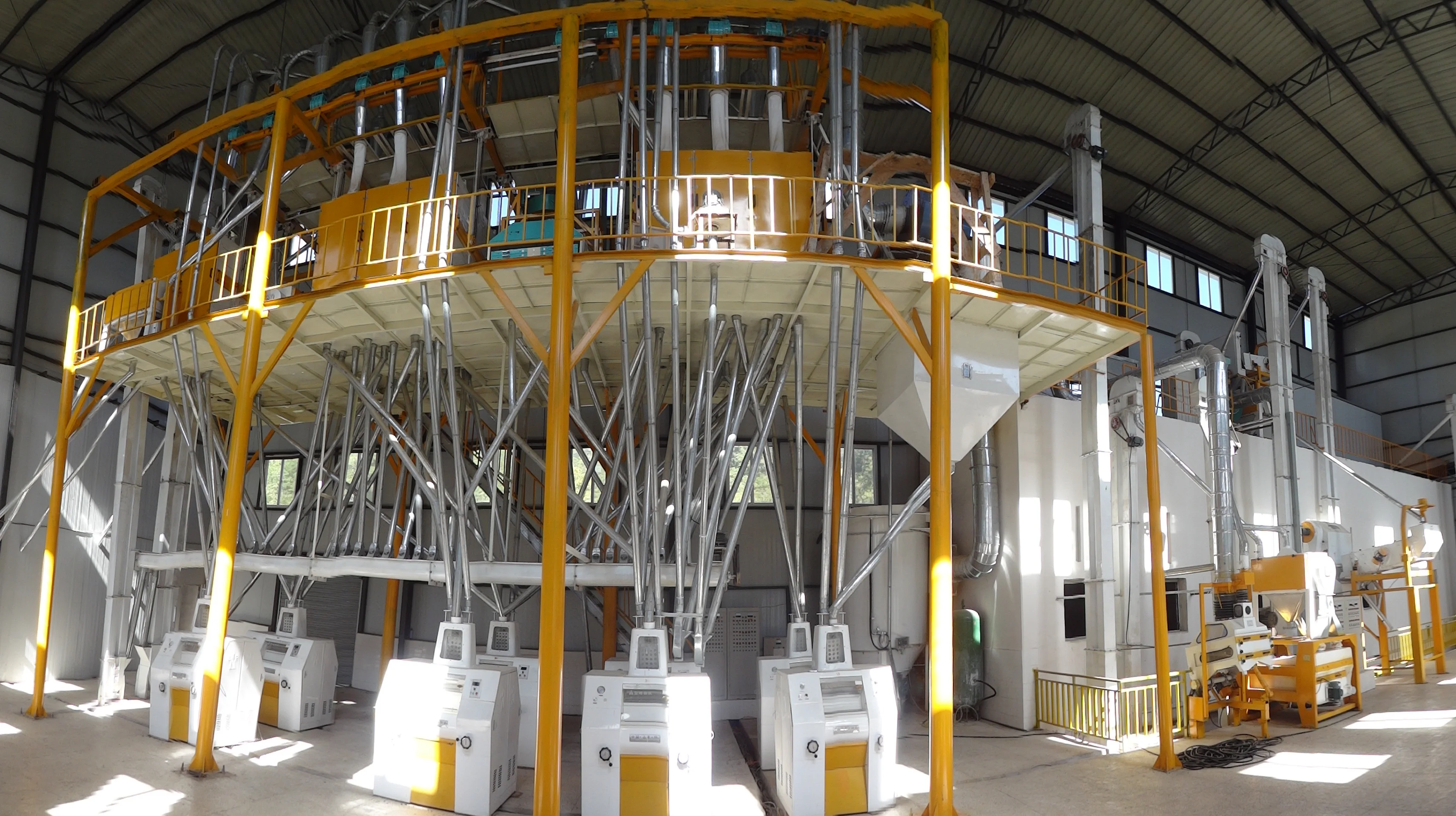 
high quality 150TPD wheat flour machinery Wheat Flour Milling Machinery Production line in kenya 