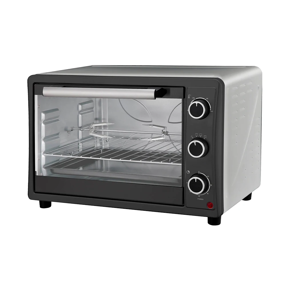 Hot Sale 45l Restaurant Kitchen Electric Oven Stainless Steel Convection Portable Multifun Smart Digital Oven Pizza Toaster Oven