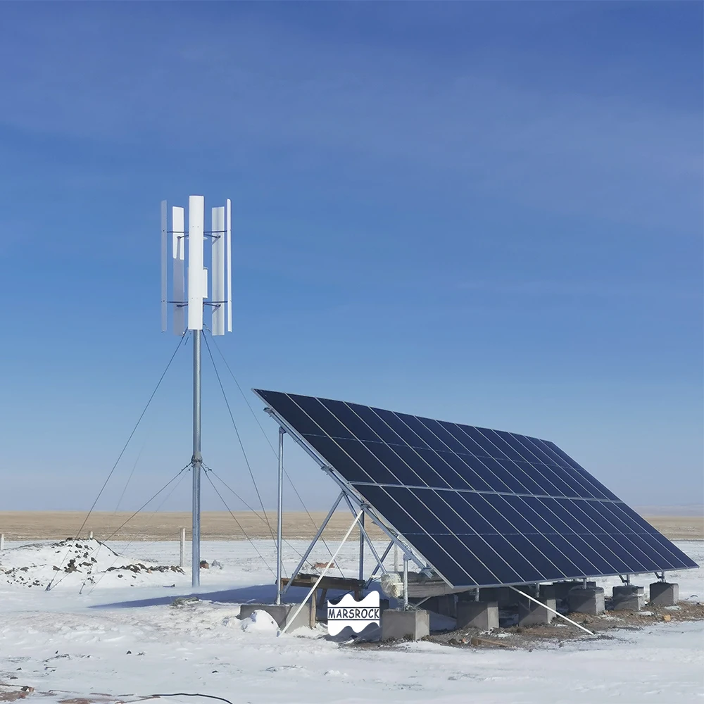 H series Wind Turbine Generator  Vertical turbine Generator  1000w/2000w  48v/96v start-up speed 2.5m/s Aluminum  alloy