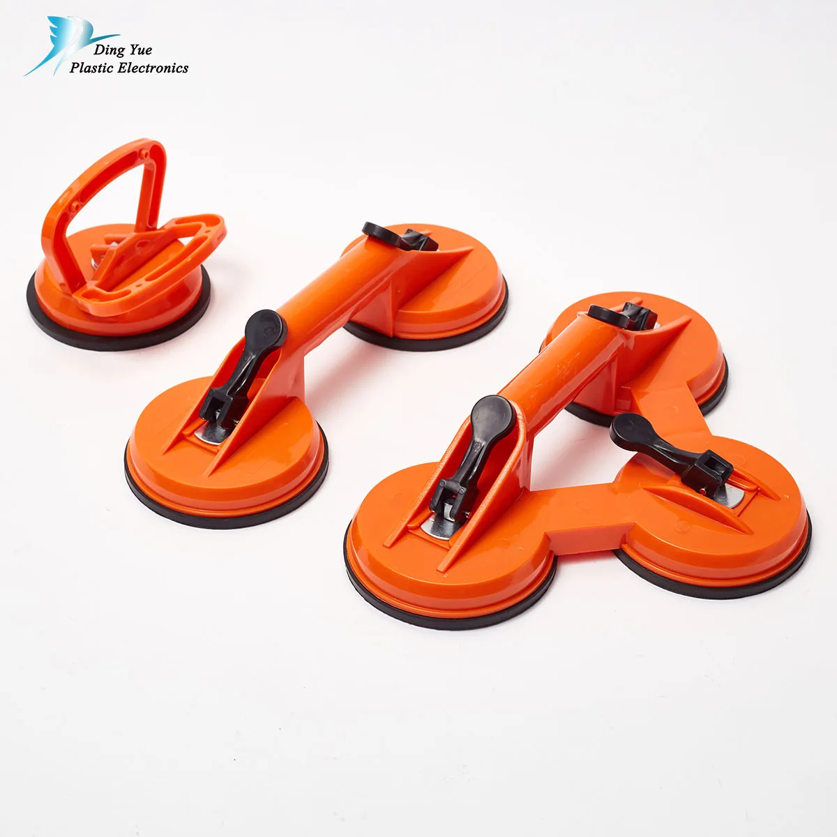 pneumatic vacuum glass mini silicone three claw tiles vacuum suction cup hook holder glasses mount vacuum for glass