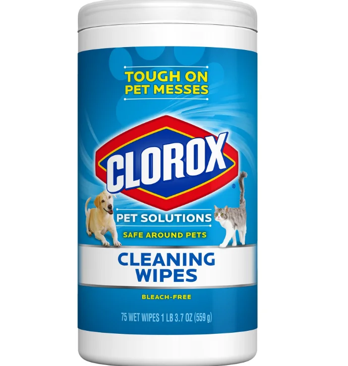 Eco-friendly private label pet wipes biodegradable pet grooming wet wipes