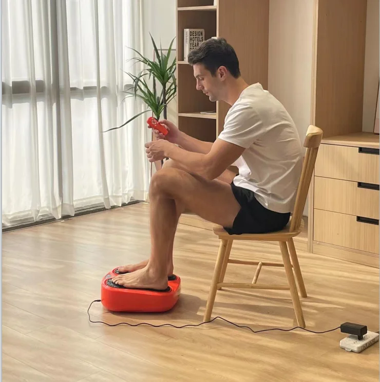 Household Foot Massager Full-Automatic Foot Kneading Hot Compress Foot Leg Massager Electric Vibrating Massage Machine for Feet