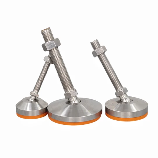 Cheap price adjustable leveling feet stainless steel industrial swivel leveling foot