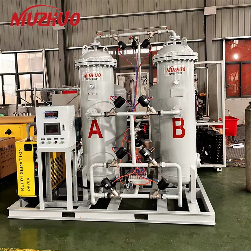 NUZHUO Laser Cutting Use N2 Plant Storage Food Use N2 Production Unit Multi-Functional N2 Generator