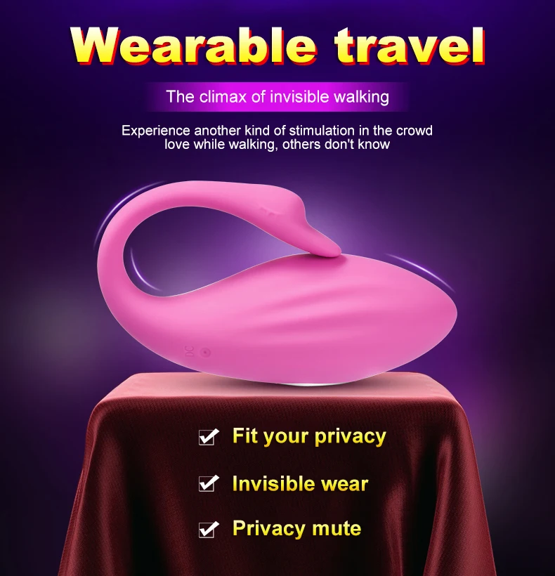 App Controlled Vibrator Wireless Wearable Sex Toy Vibrating Panties Erotic Products Couple Vibrator For Women