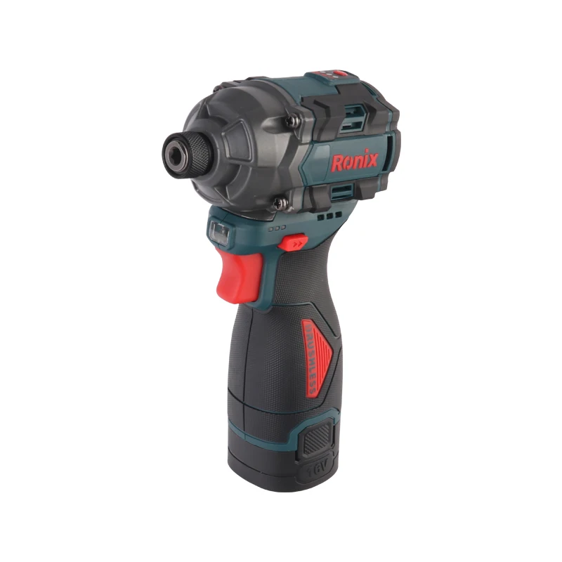Ronix 8668 Беспроводная отвертка 150N.m Регулируемая 2-позиционная Ручка 0-3200 об/мин 16 В 2.0Ah бесщеточный беспроводной шуруповерт