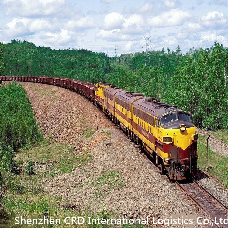 Fast freight forwarding DDP/DDU door to door europe including tax service from China to Belgium train/rail transport