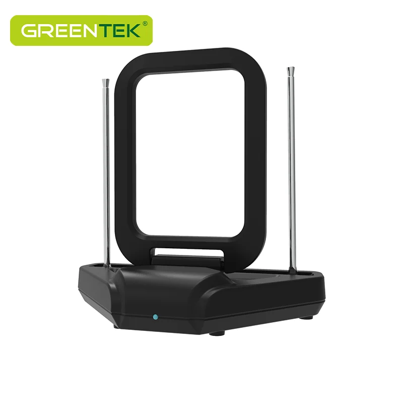 Indoor TV Aerial 2022 Latest Digital Freeview TV Antenna with Strongest Signal Amplified Portable HDTV Antenna Support