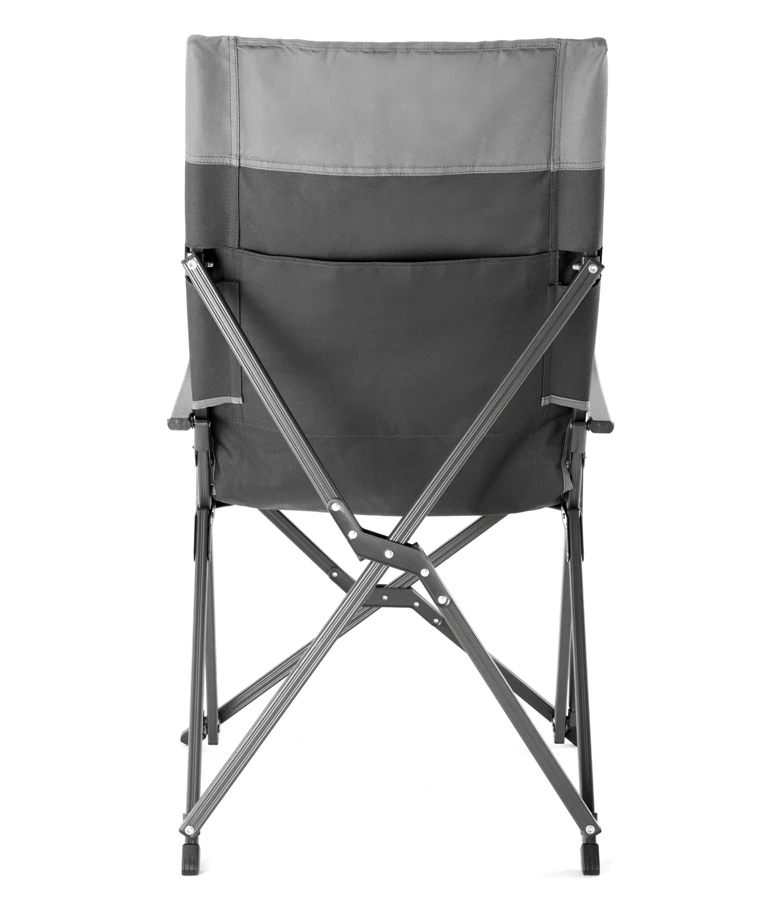 deluxe aluminum frame hard armrest folding chair compact foldable with easy carry bag