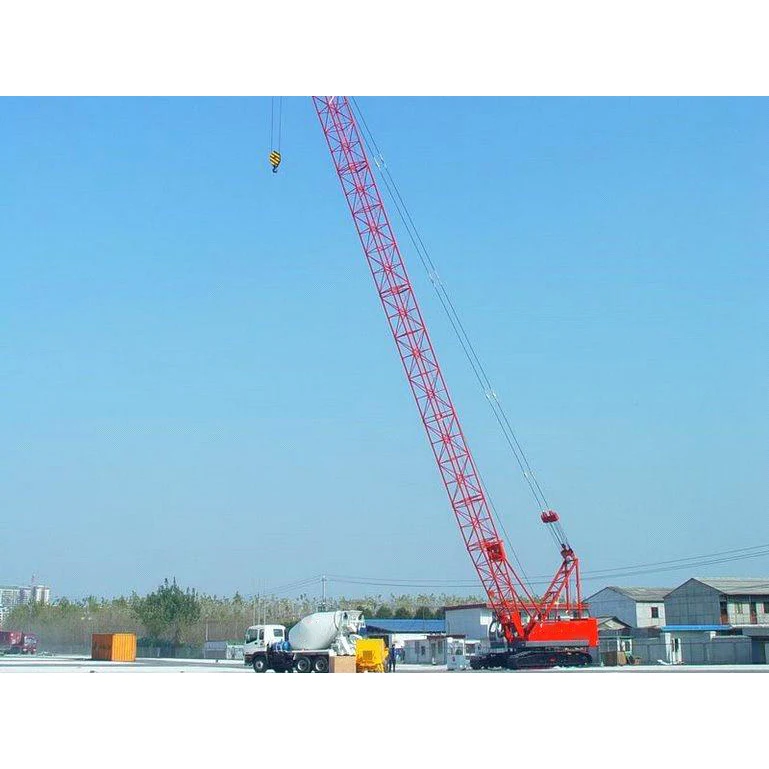 China Top Brand Truck Cranes QUY80A Crawler Crane 80Ton Jib Cranes with Multi-complex Operation