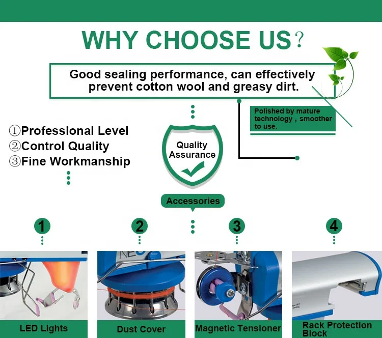 Rib Knitting Machine  Spare Parts Positive Yarn Storage Feeder