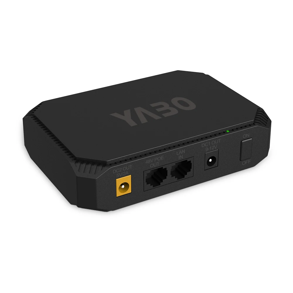 OEM IP POE Camera Switch 3 Port DC POE 48V Input voltage 100V-240V Security Camera System POE