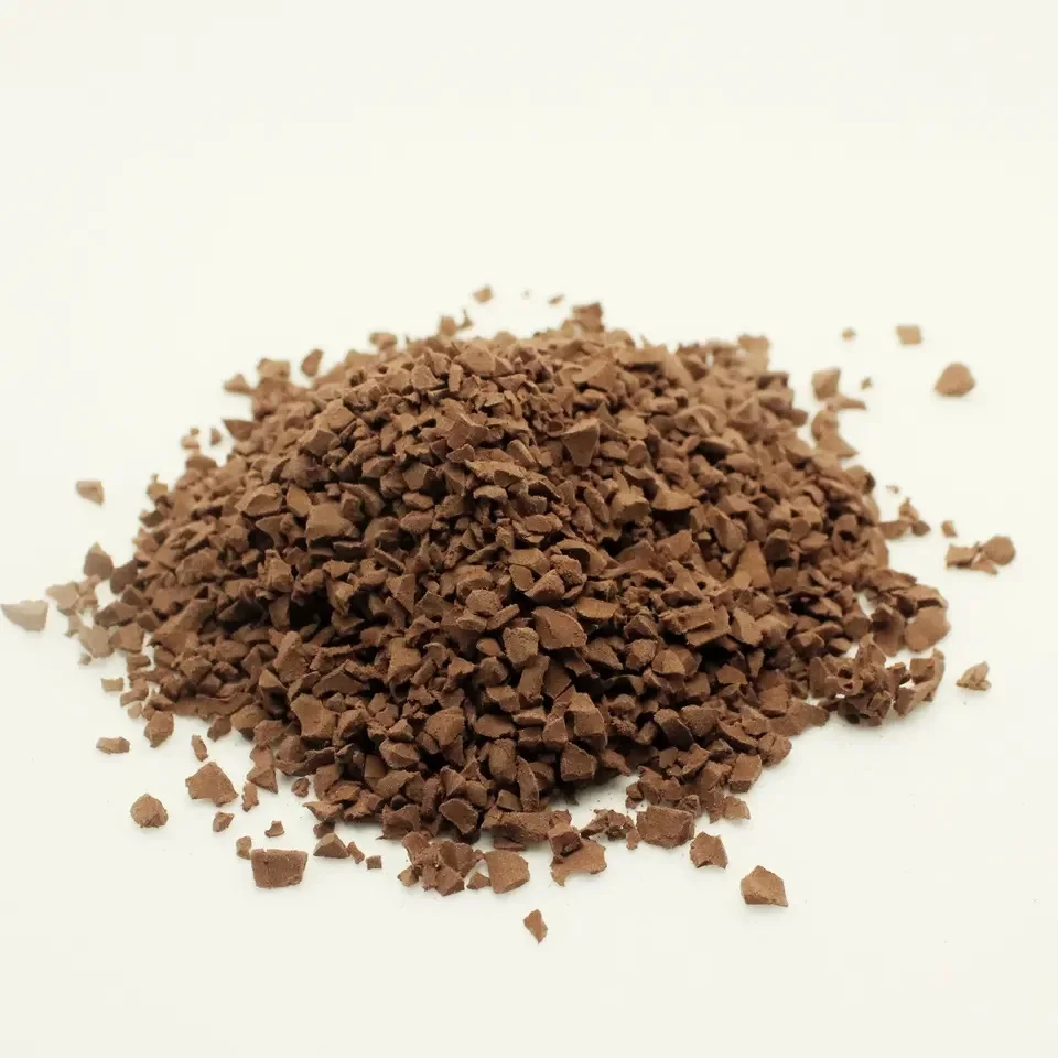 Hot Selling Recycled red EPDM Granules Rubber Granules For Playground