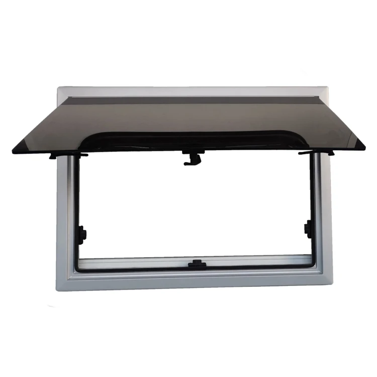 High quality Manufacturer Aluminium frame double layers acrylic RV caravan camper window